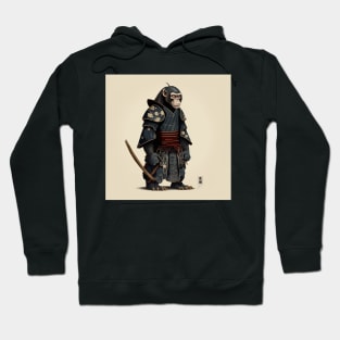 Chimpanzee Monkey Ukiyo-e Japanese Style Hoodie